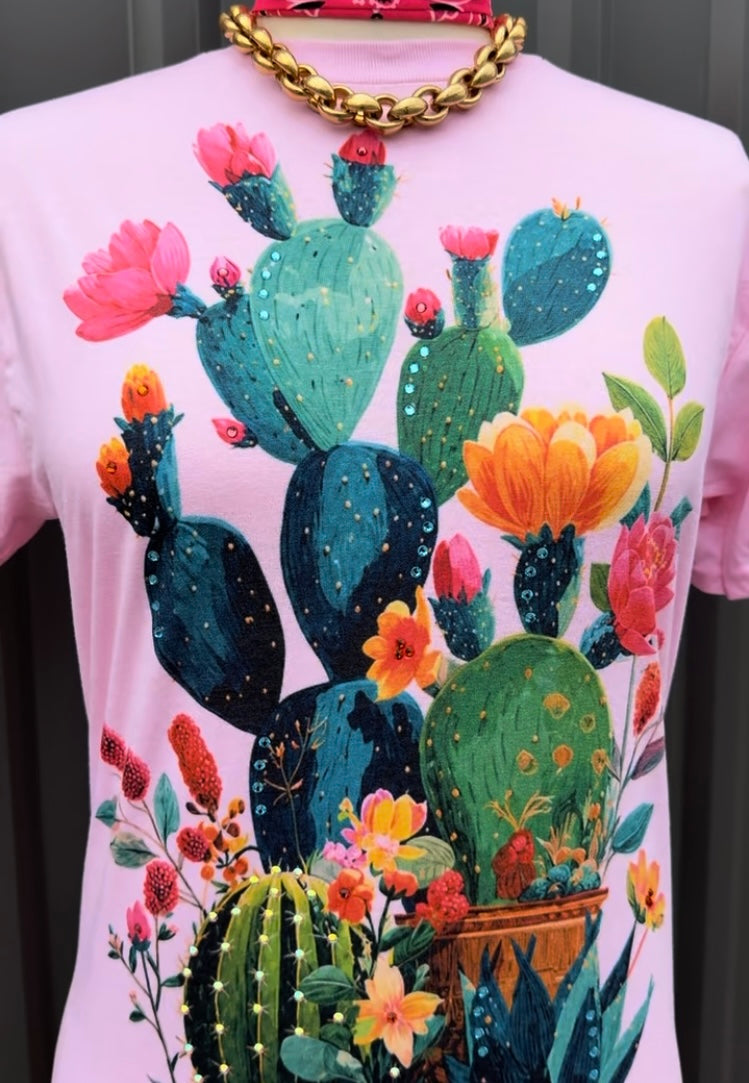 Painted Desert Glam Rhinestone Tee