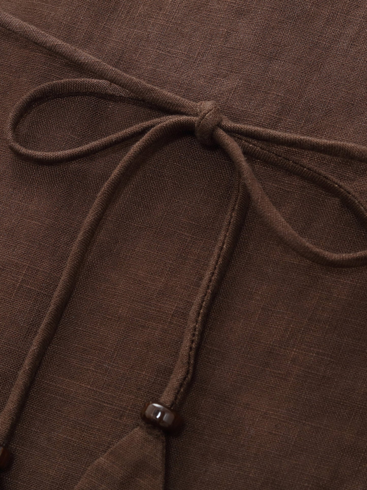 100% Linen Women Strap Maxi Dress With Tie String Belt