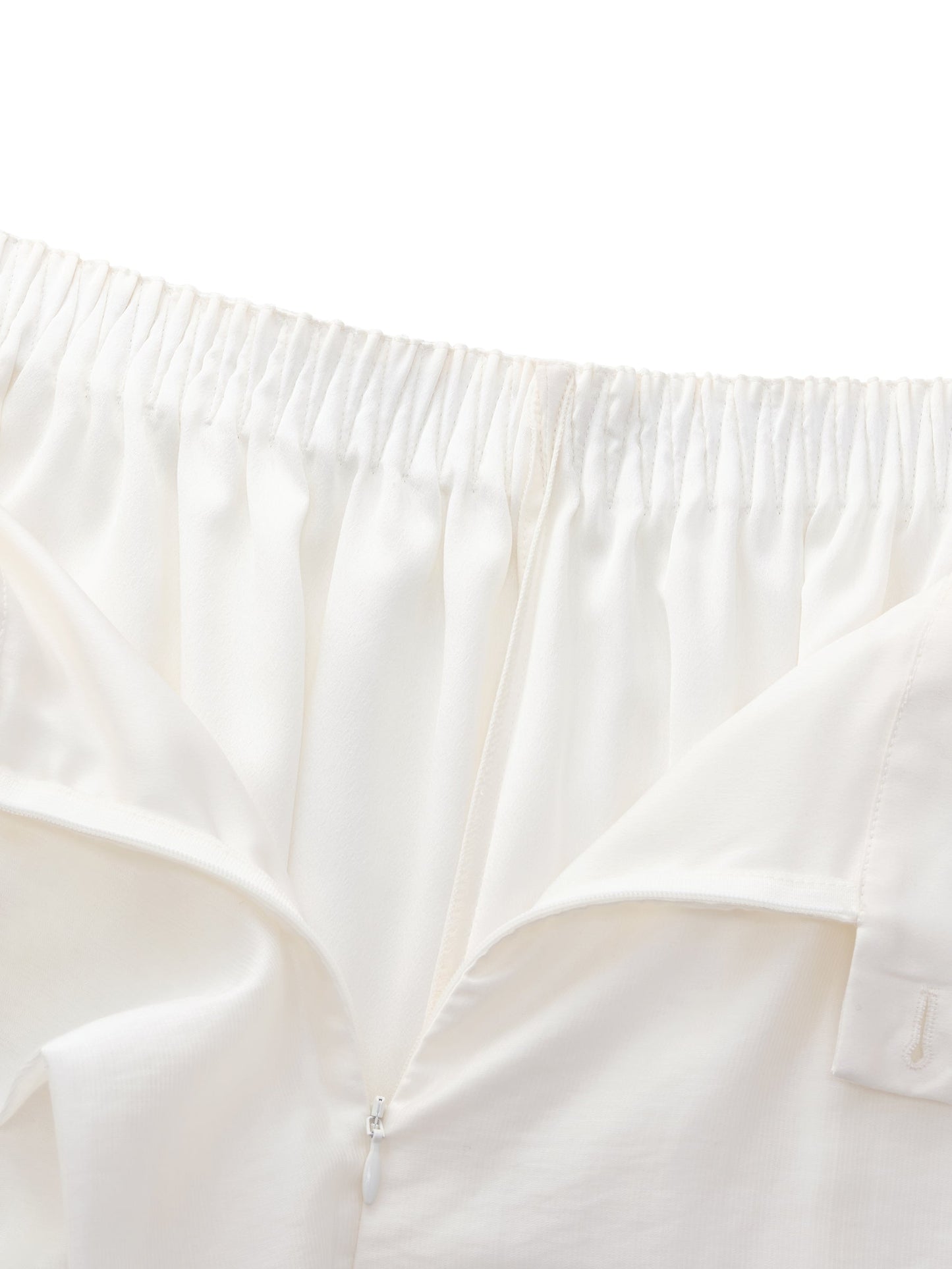 Tencel Blend Adjustable Waist Women A-Line Culottes