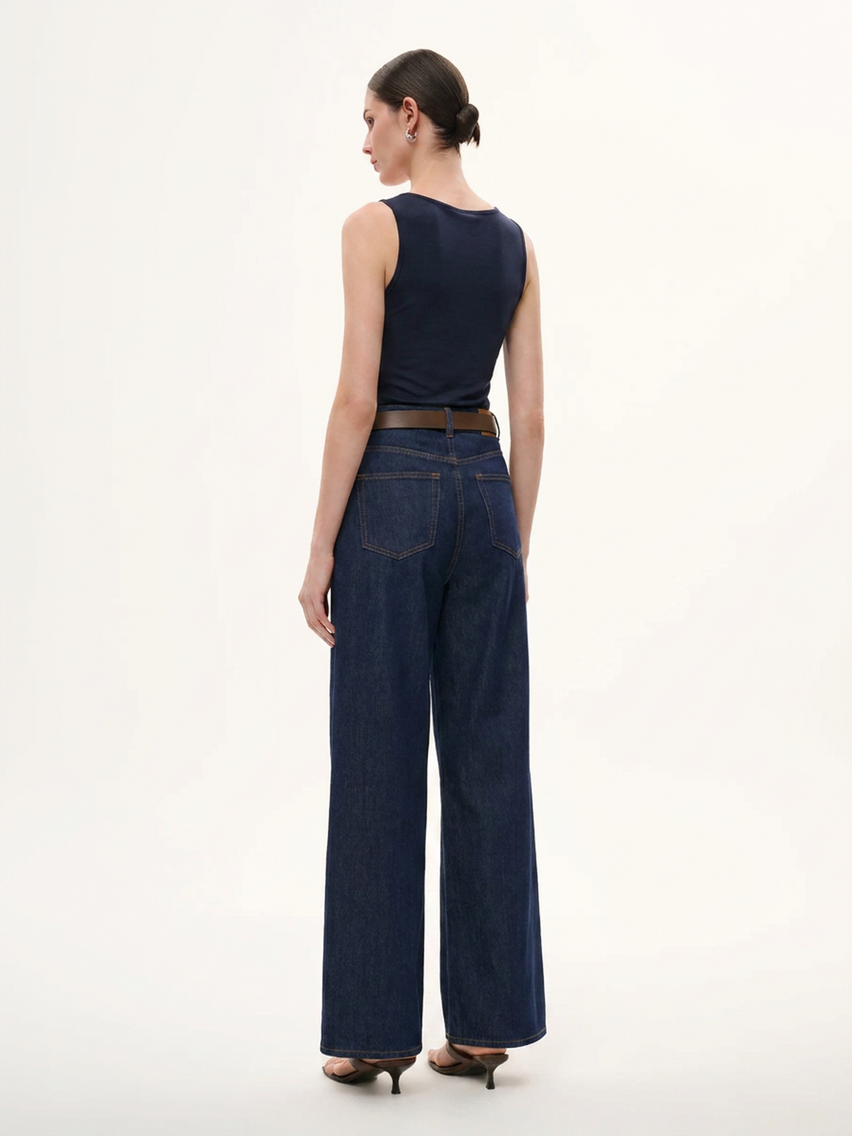 Twist Front Women Knit Tank Top