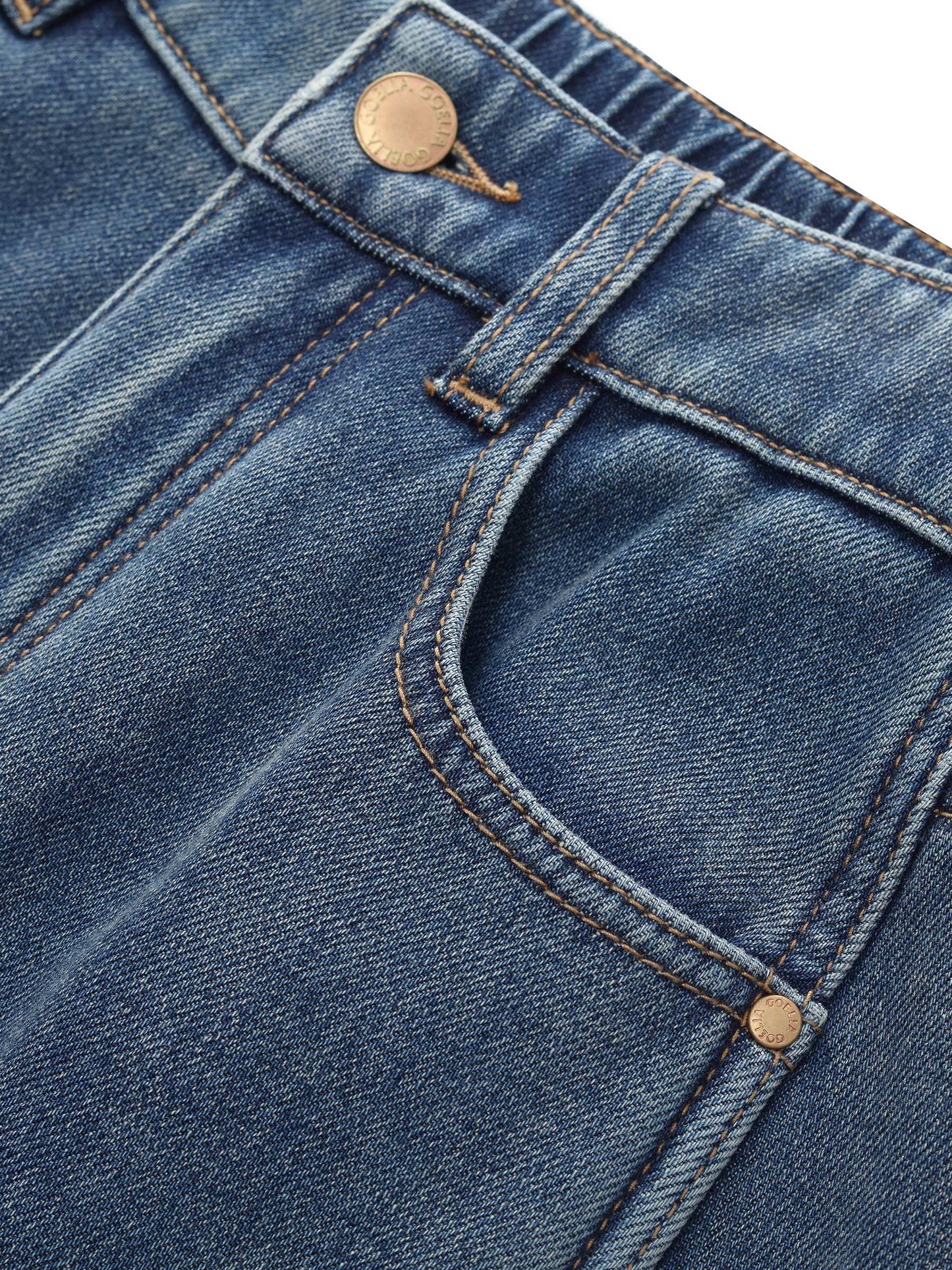 Denim Fleece Lined Women Tapered Jeans