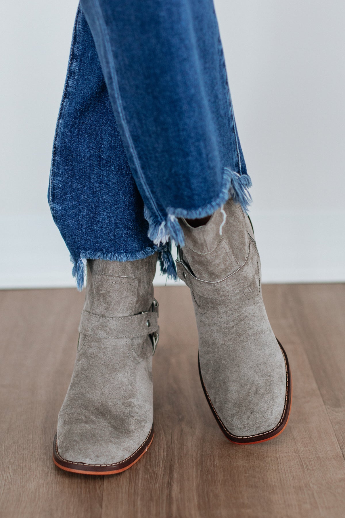Staying In My Lane Boots - Charcoal