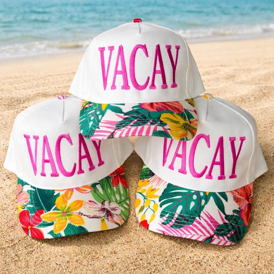 VACAY Tropical Hats