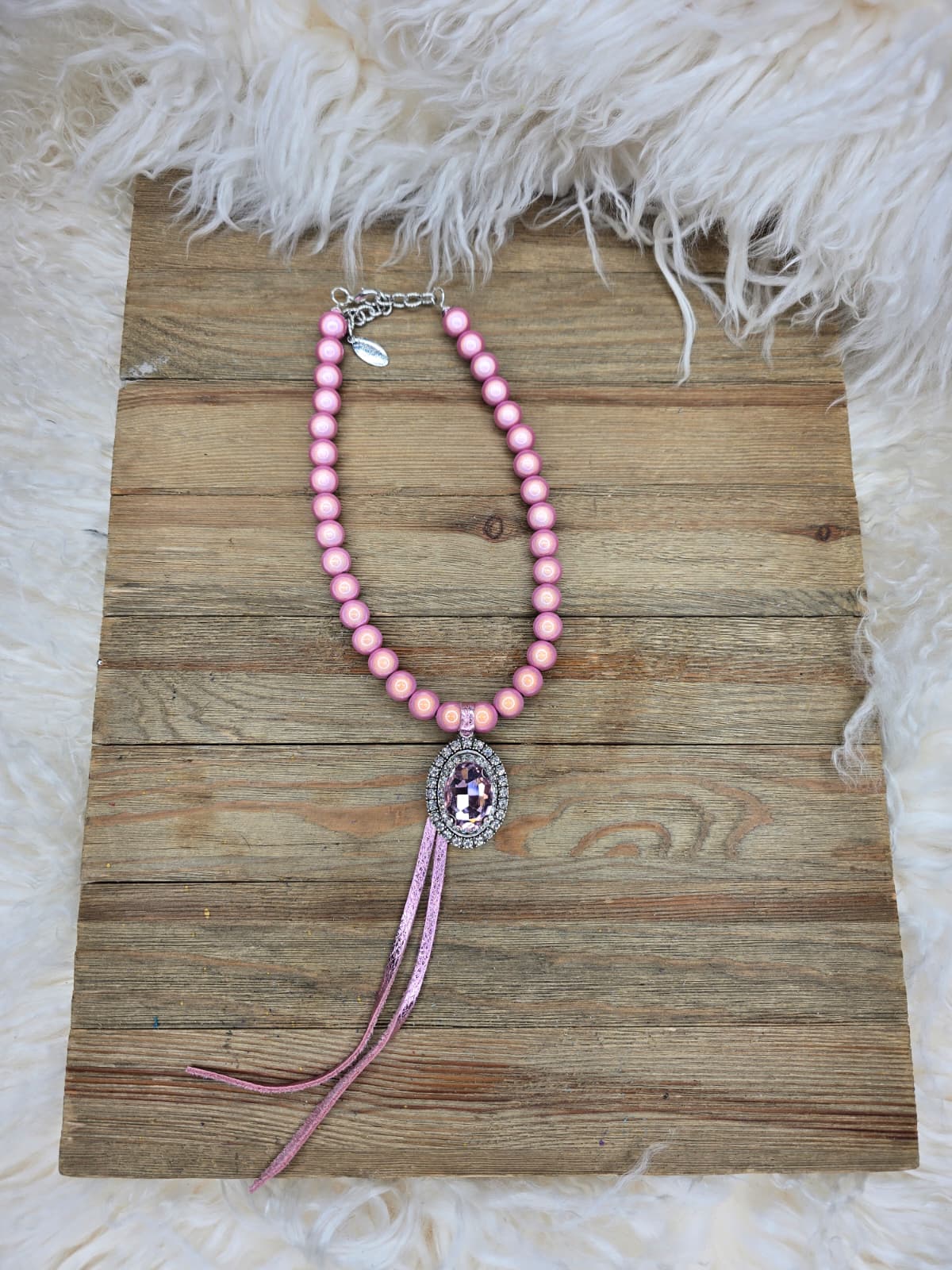 Center Stage Icon Necklace & Earring Set by Sandra Ling Designs
