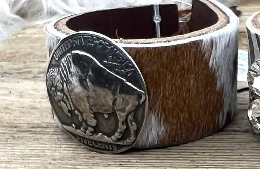 American Heritage Buffalo Nickel Cuff by Sandra Ling Designs