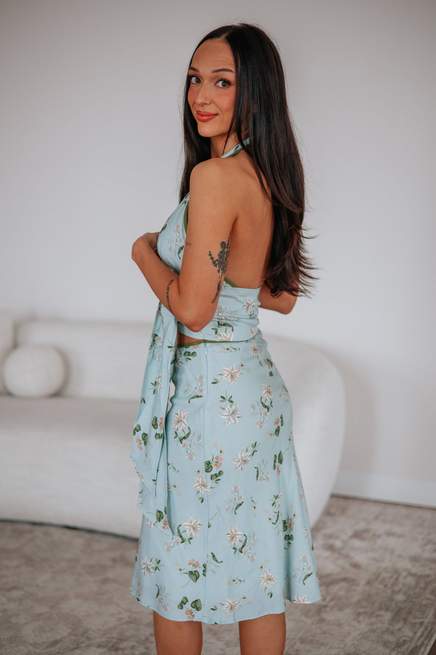 Spring Fling Halter Top