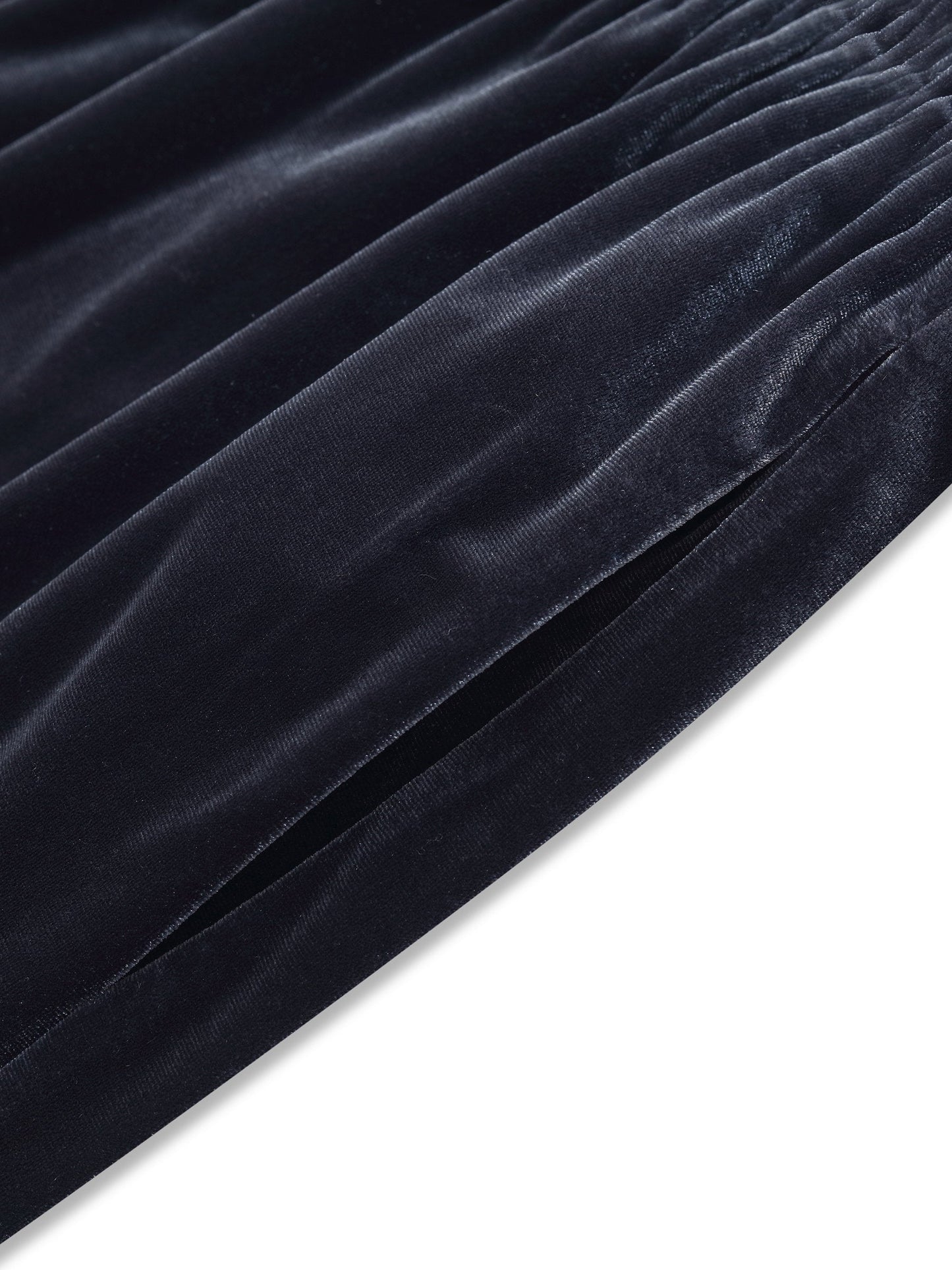 Velvet Straight Wide Leg Women Pants