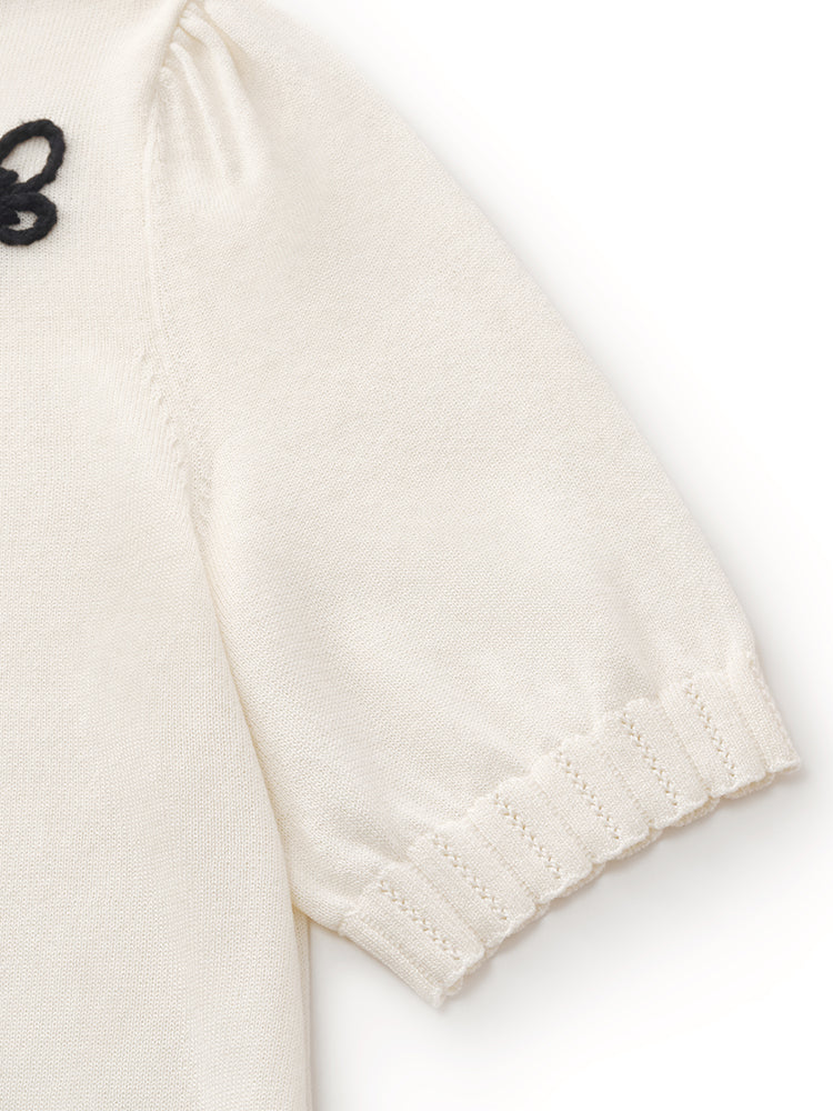 Tencel Butterfly Women Knit Top
