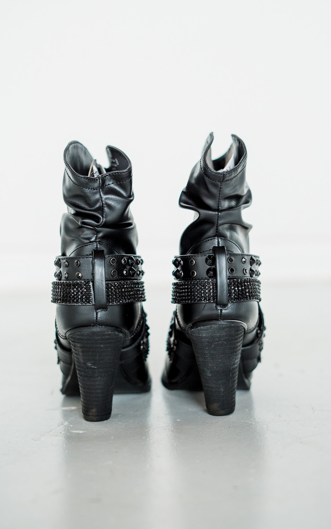 Short Change Booties in Black
