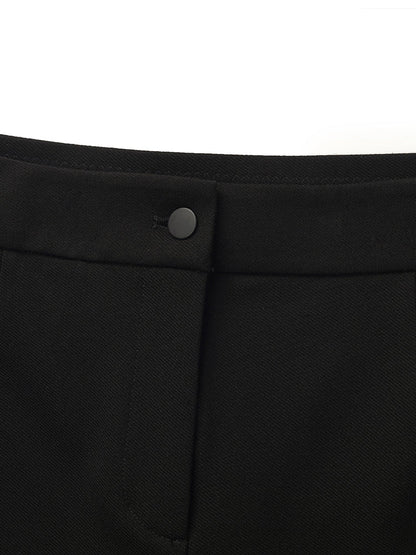 Slim Micro-Flared Women Pants
