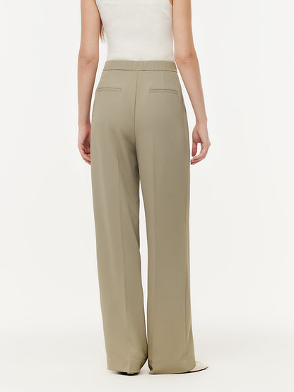 Stretch Adjustable Waist Women Pants