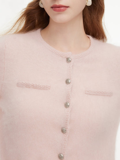 [Preview] 100% Brushed Cashmere Women Cardigan
