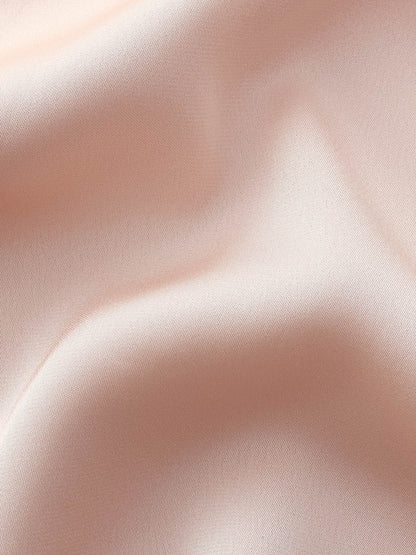 22MM Mulberry Silk Women Bow Tie Neck Shirt