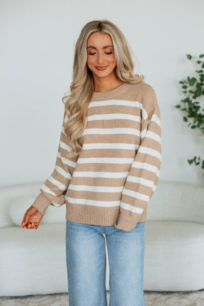 Saylor Striped Sweater