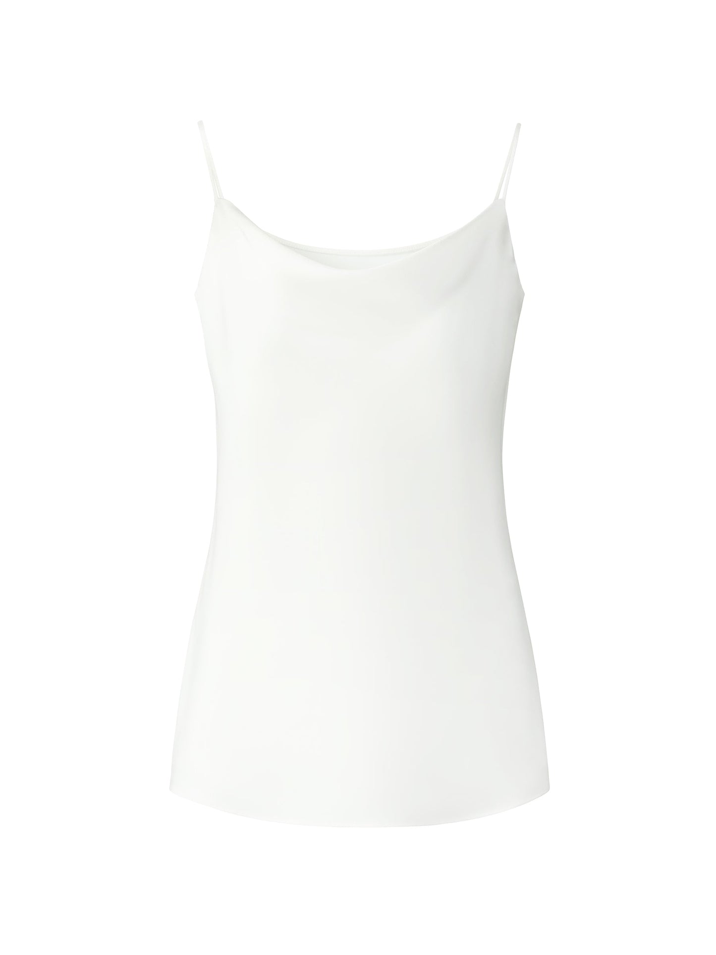 22MM Mulberry Silk Cowl Neck Women Camisole With Scrunchie