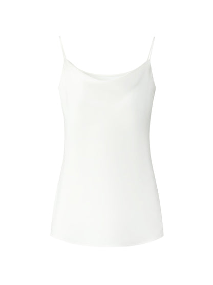 22MM Mulberry Silk Cowl Neck Women Camisole With Scrunchie