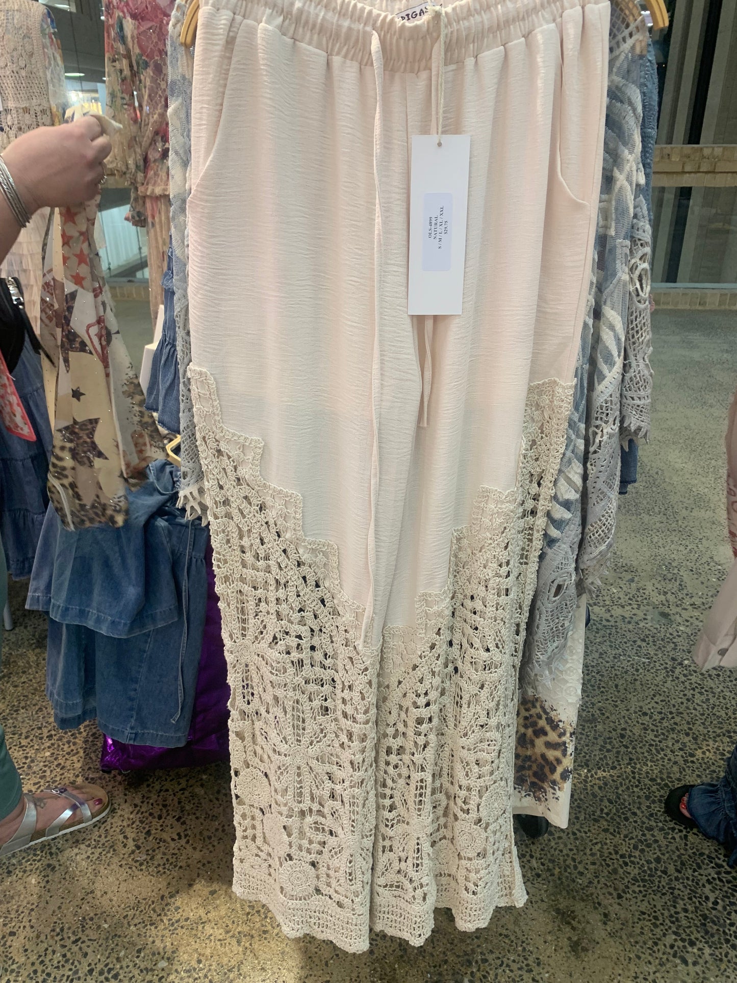 Origami - Runway Romance Crochet Pants