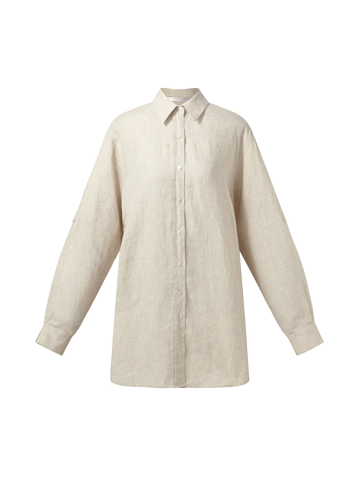 100% Linen Women Oversized Shirt