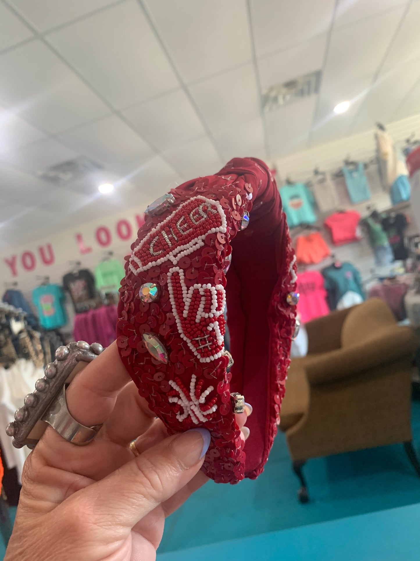 Sequin & Beaded Sport Headbands