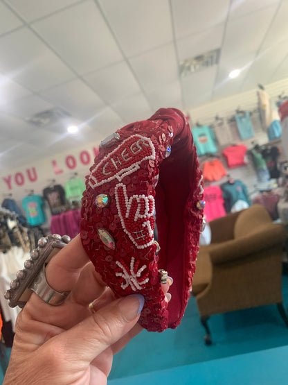 Sequin & Beaded Sport Headbands