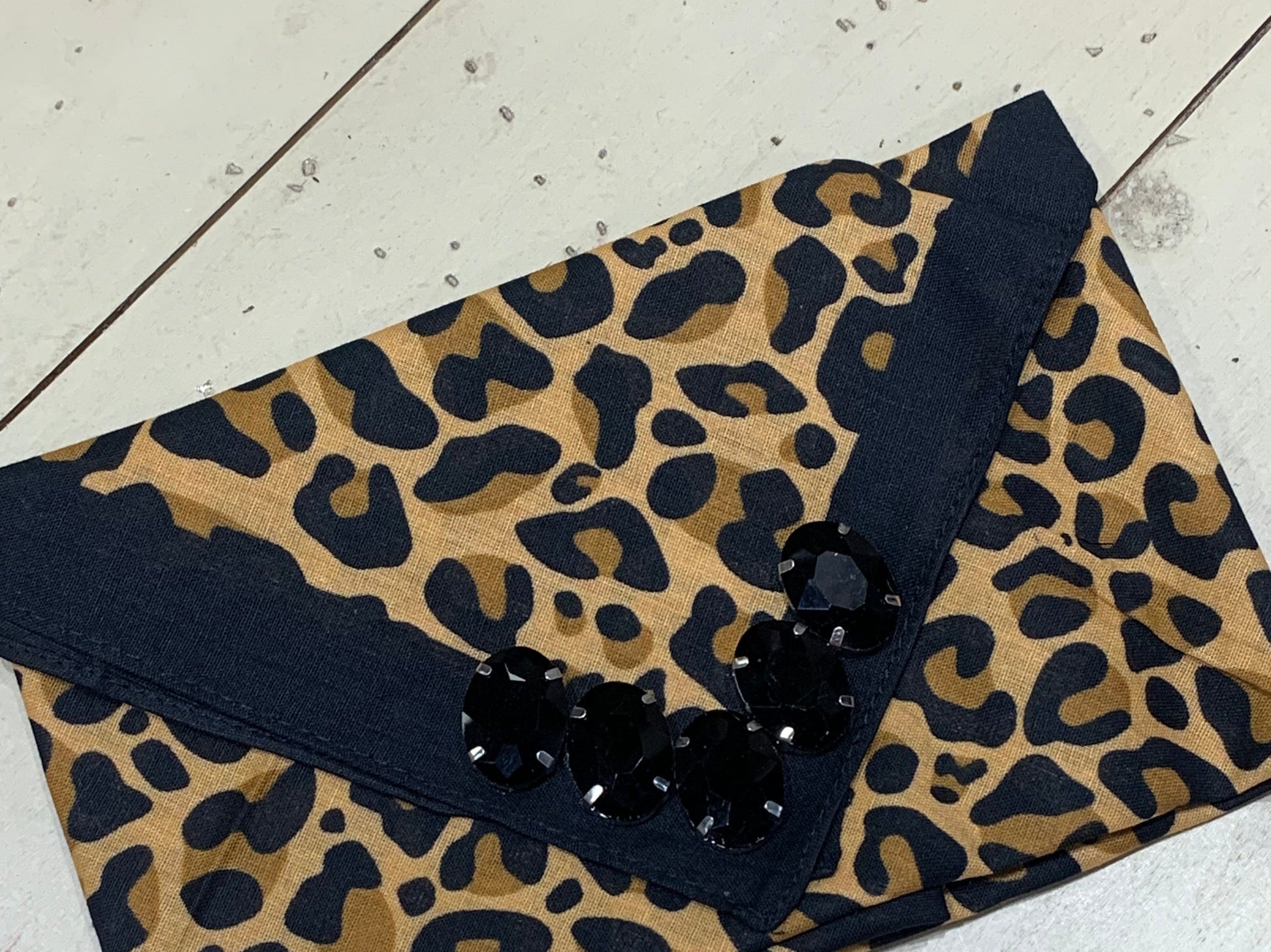 Leopard Rebel Bandana by Sandra Ling Designs
