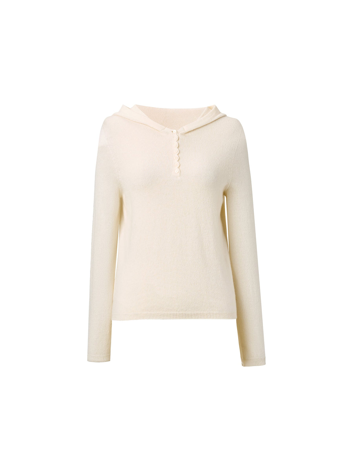 [Preview] 100% Cashmere Seamless Women Knit Hoodie