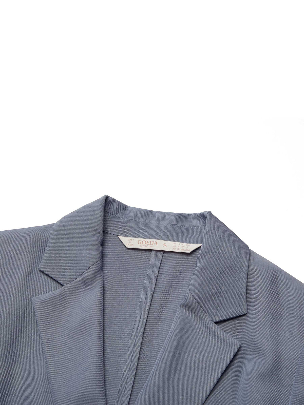 Acetate Tencel Linen Blend Women Blazer