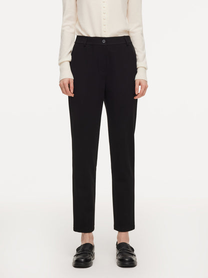 Stretch Slim Fit Women Ankle-Length Pants