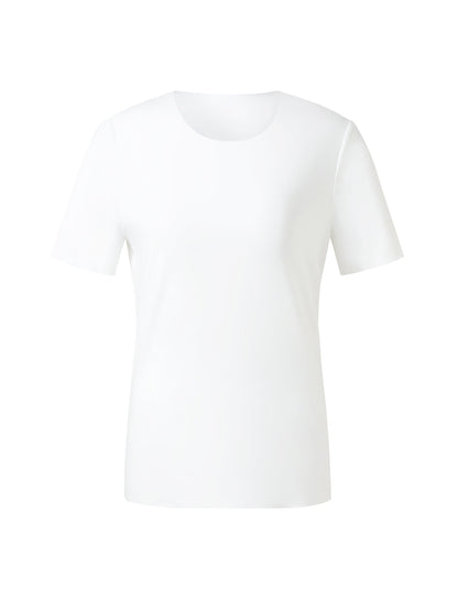 Two-pack (Black & White) Modal Round Neck Unisex T-Shirt
