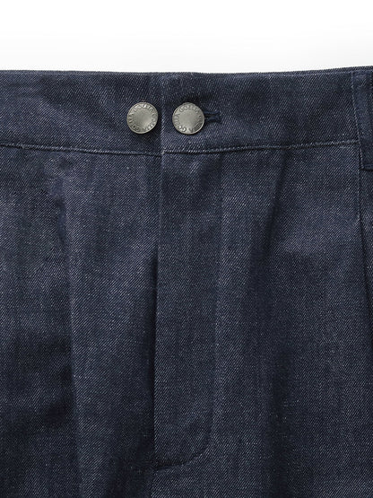 Denim Adjustable Waist Women Straight-Leg Jeans