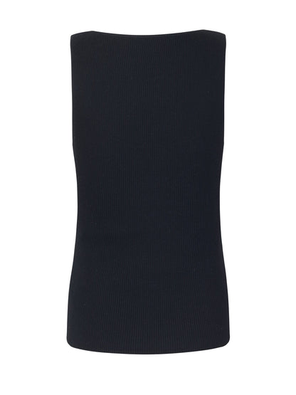 Square Neck Women Knit Tank Top