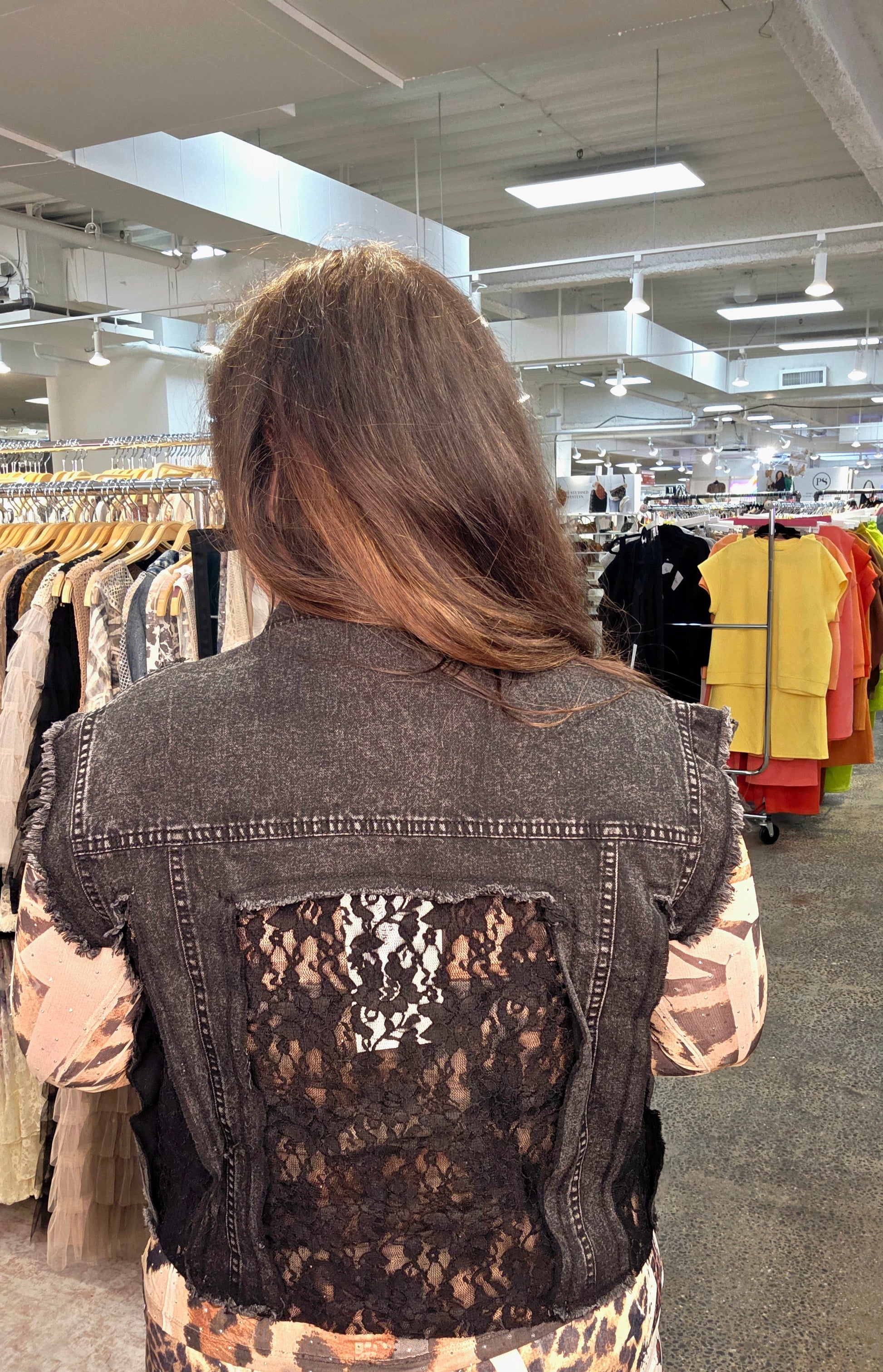 Origami - Edge and Elegance Lace Vest