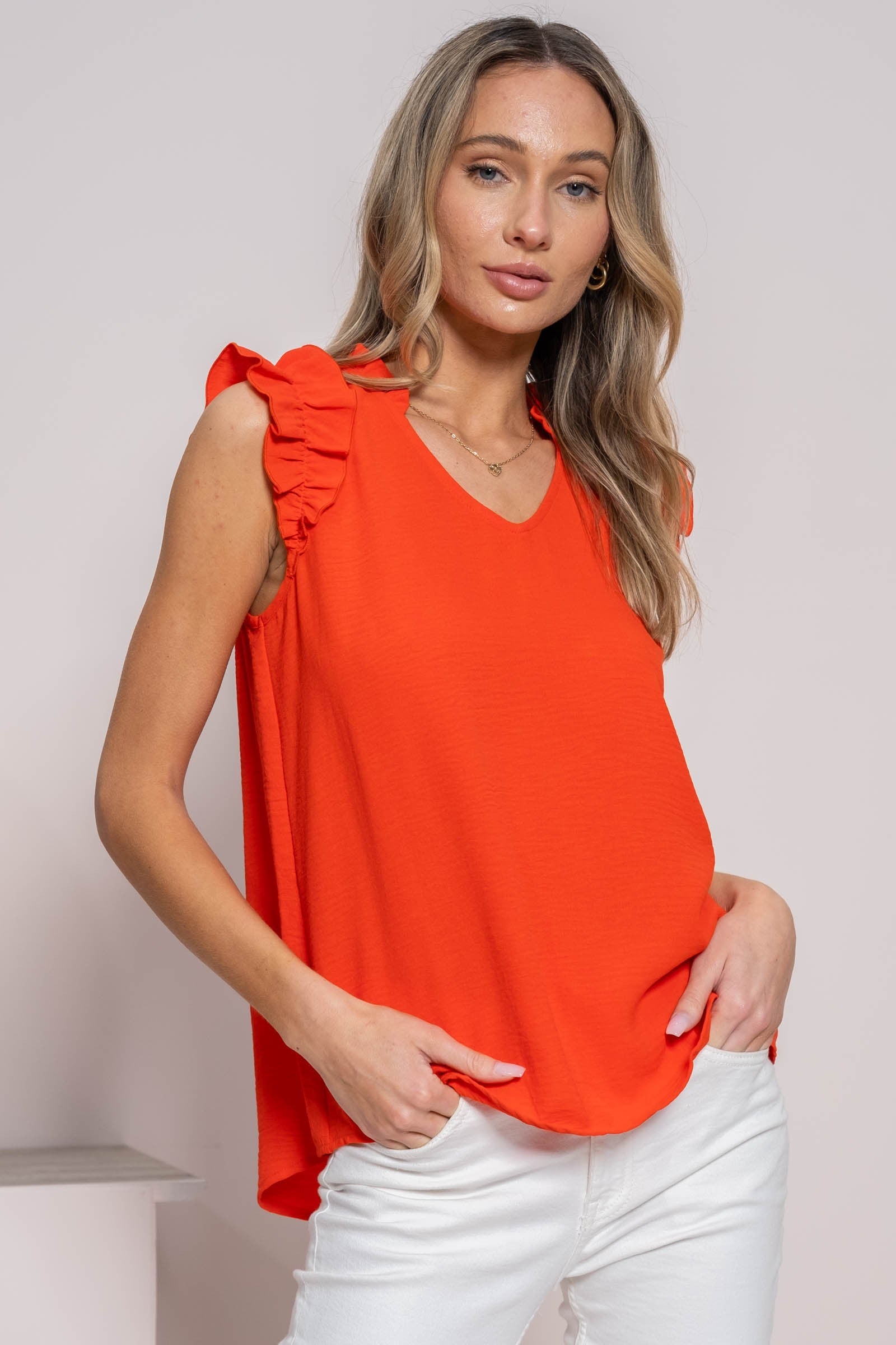 Just A Fantasy Tank - Orange Red