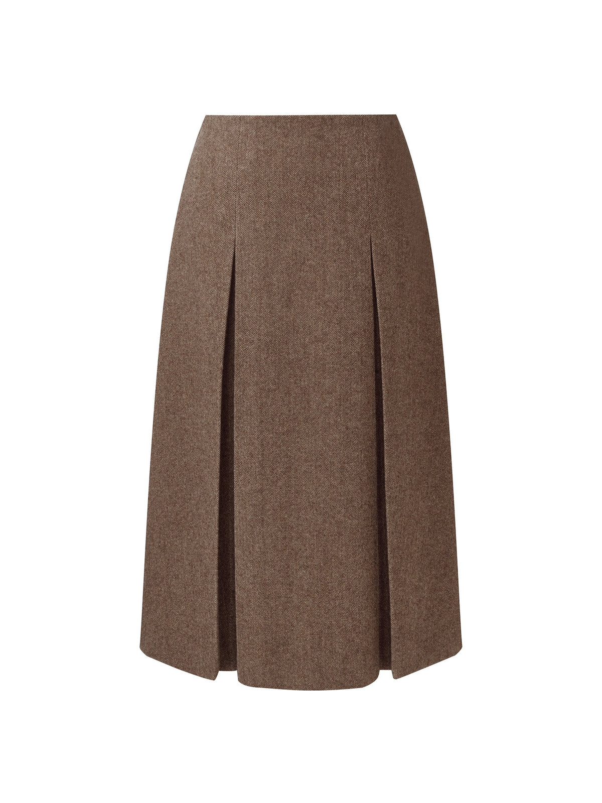 100% Washable Wool A-Line Women Skirt