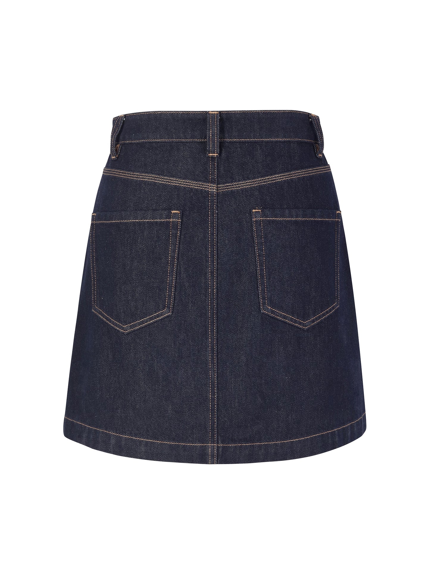 100% Cotton Denim Women A-Line Skirt