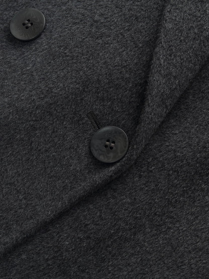 100% Wool Double-Faced Women Wrap Overcoat