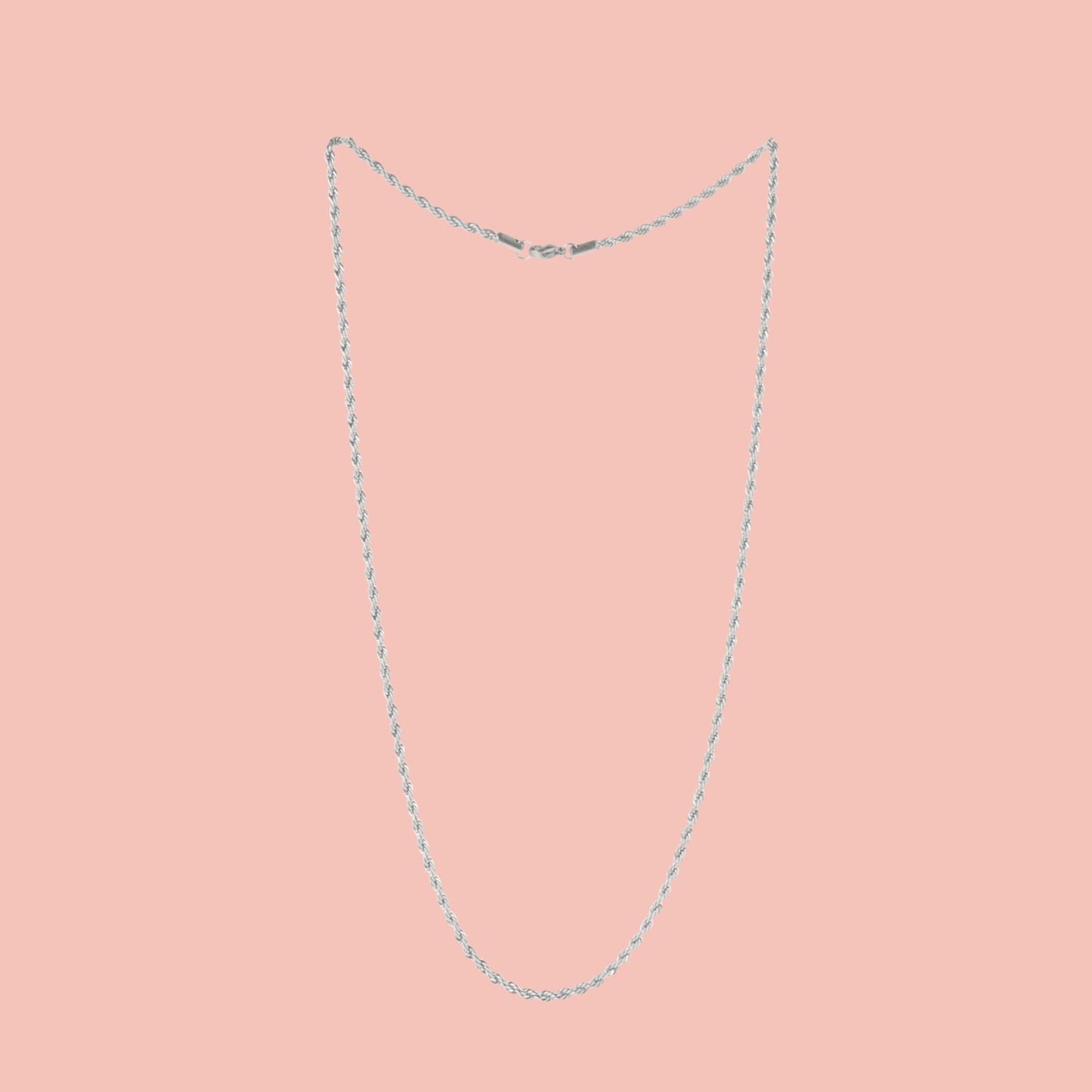23 Inch Rope Chain Necklace