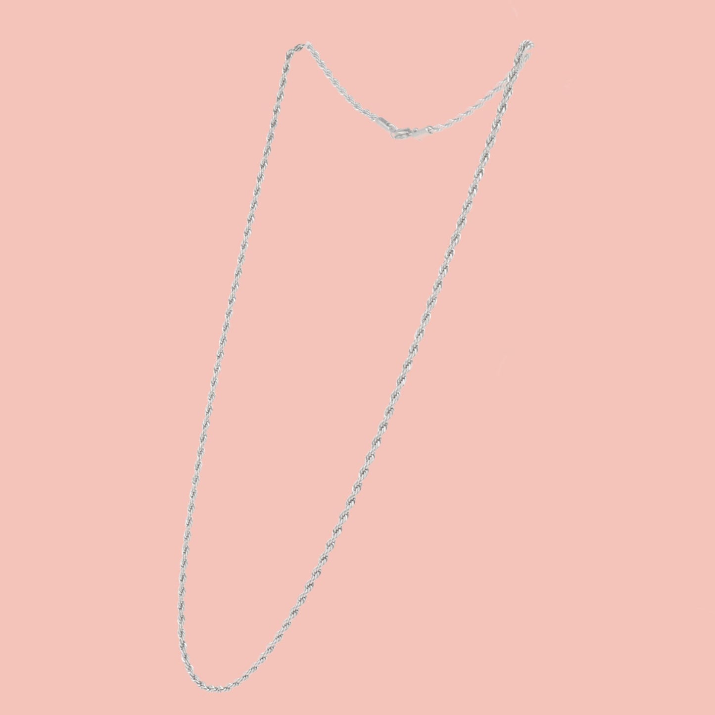 23 Inch Rope Chain Necklace