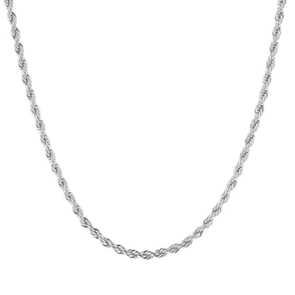23 Inch Rope Chain Necklace