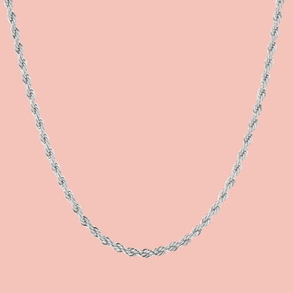 23 Inch Rope Chain Necklace