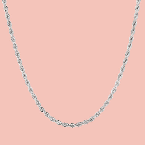 23 Inch Rope Chain Necklace