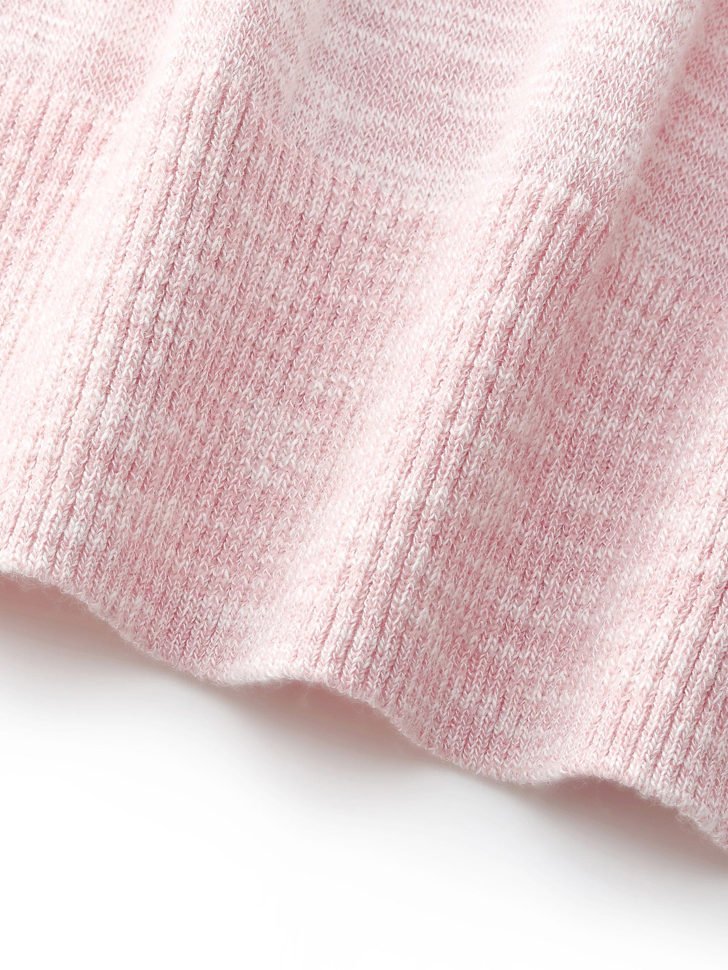 Stretchy Lapel Women Pullover Knit Top