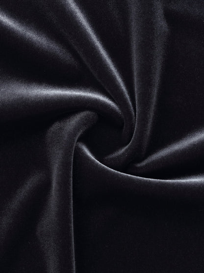 Velvet Straight Wide Leg Women Pants