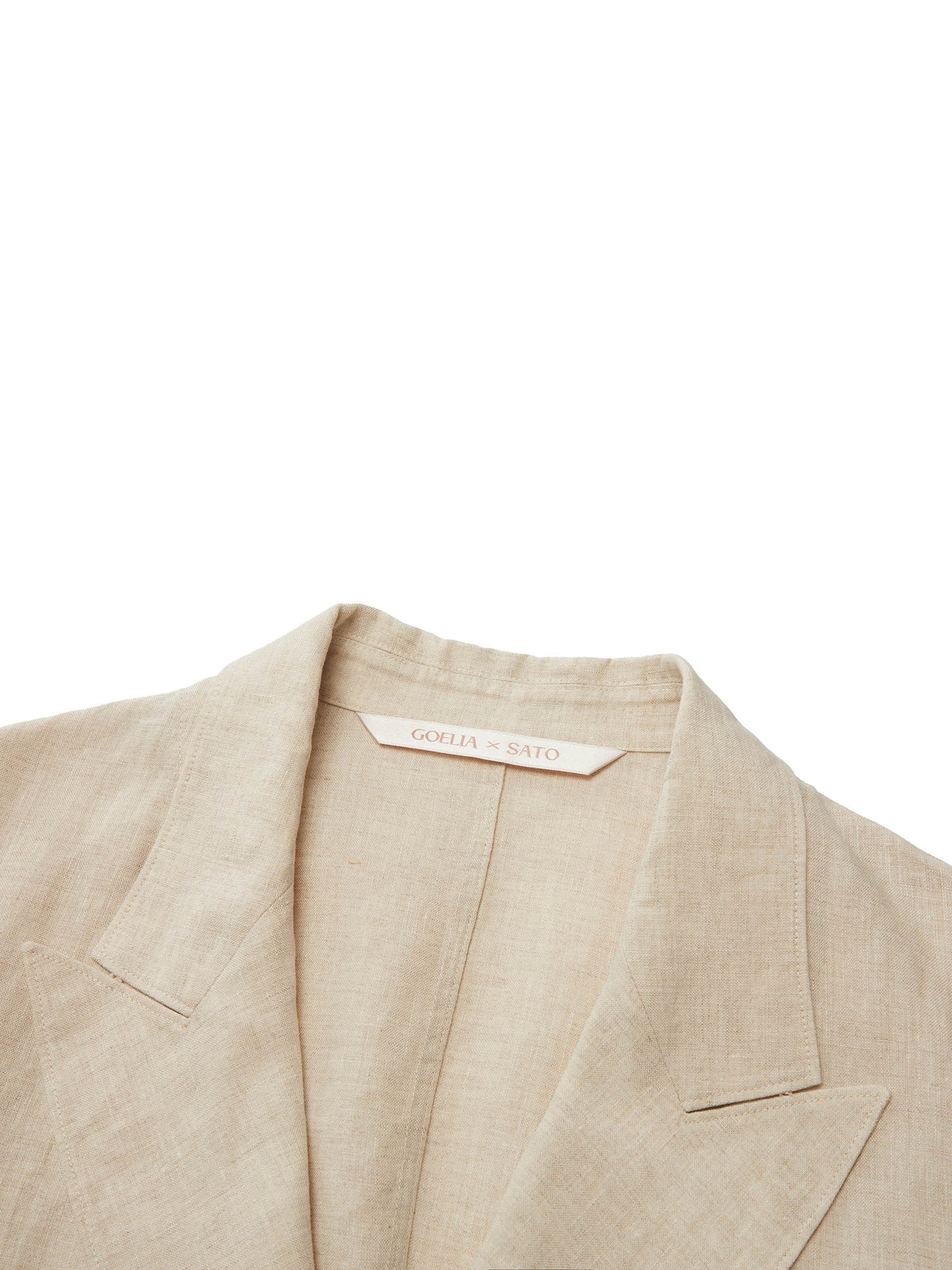 100% Linen Loose Fit X-Line Unisex Blazer