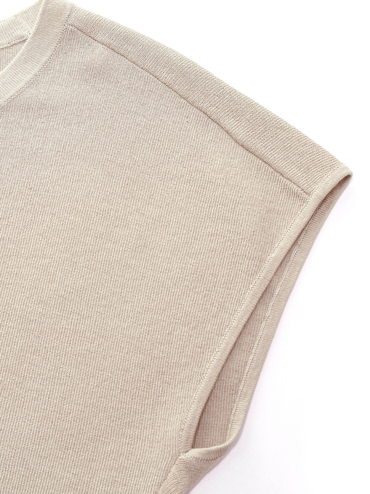 Lyocell Blend Side Drawstring Women Asymmetric Knit Top