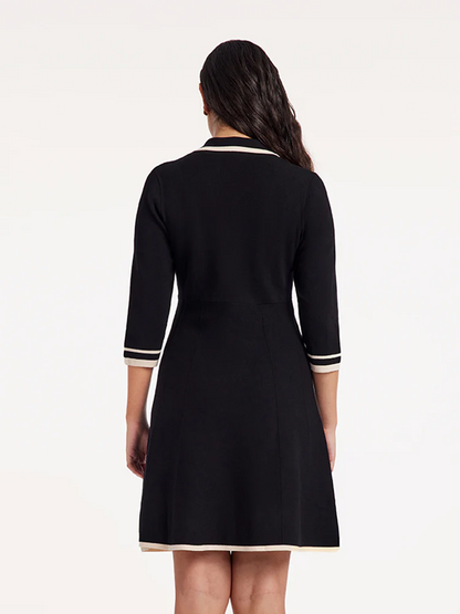 Tencel Blend Women Knit Mini Dress