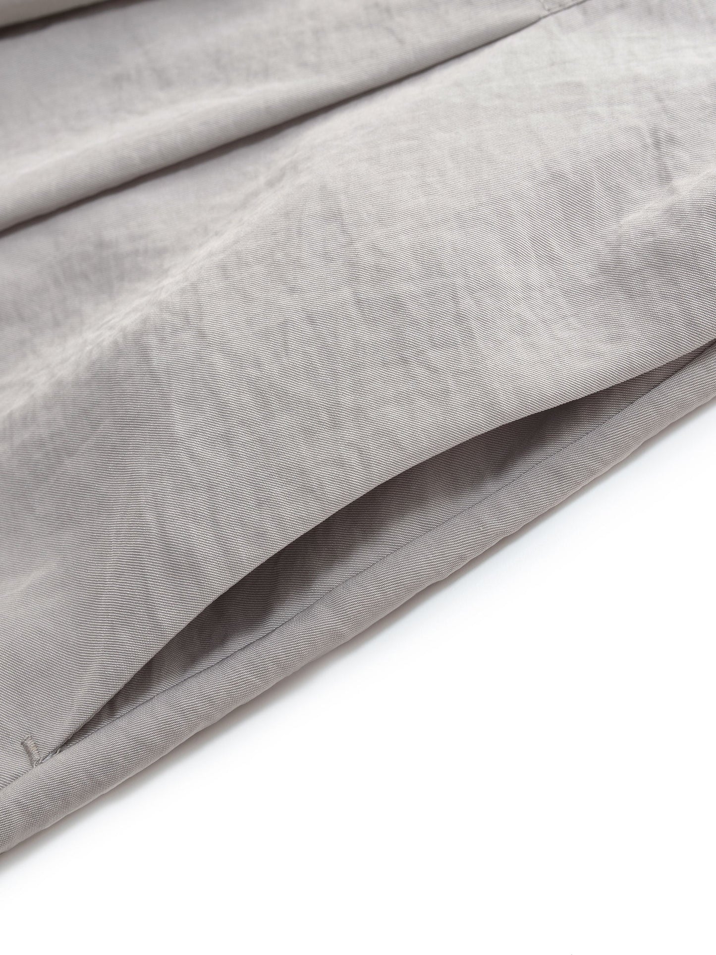 [Preview] Triacetate Blend Women Belted Maxi Shirt Dress
