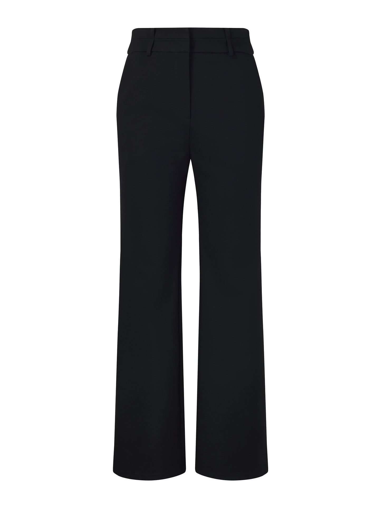 Stretch Slim Fit Women Flared Pants