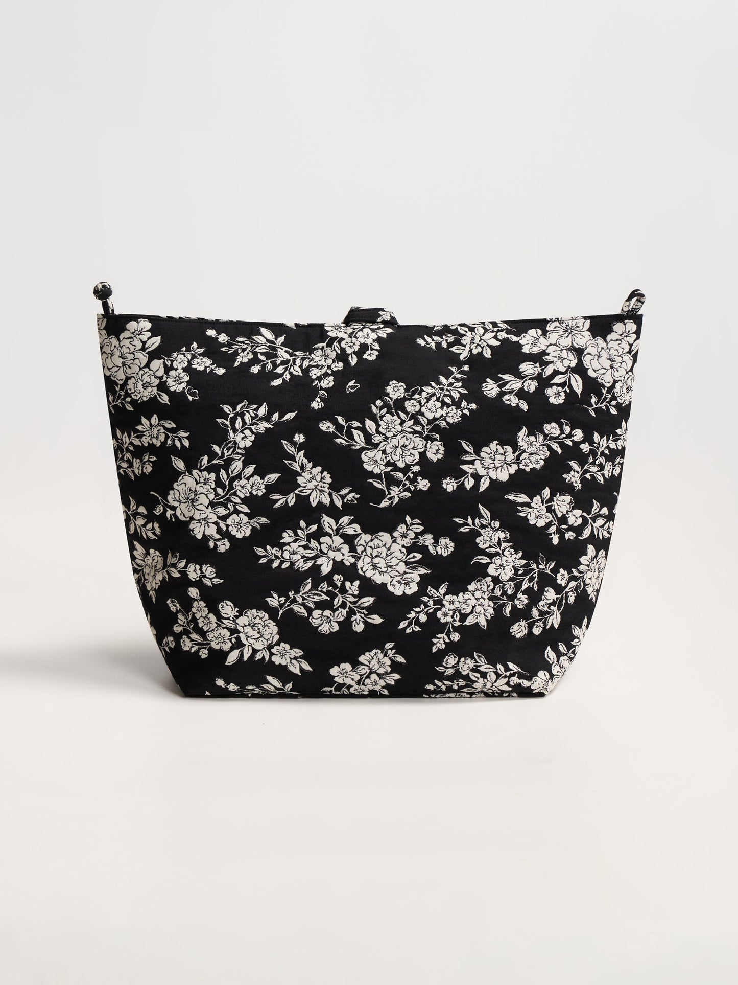 New Chinese-Style Floral Print Handbag