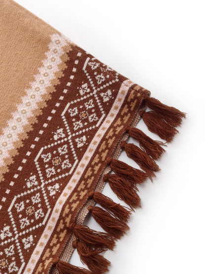 Loose Fringe Women Poncho Sweater